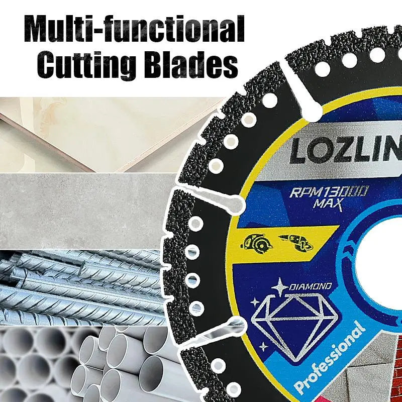 4.5" Multi Material Cutting Blade for Angle Grinder Metal Tile Stone Cutting